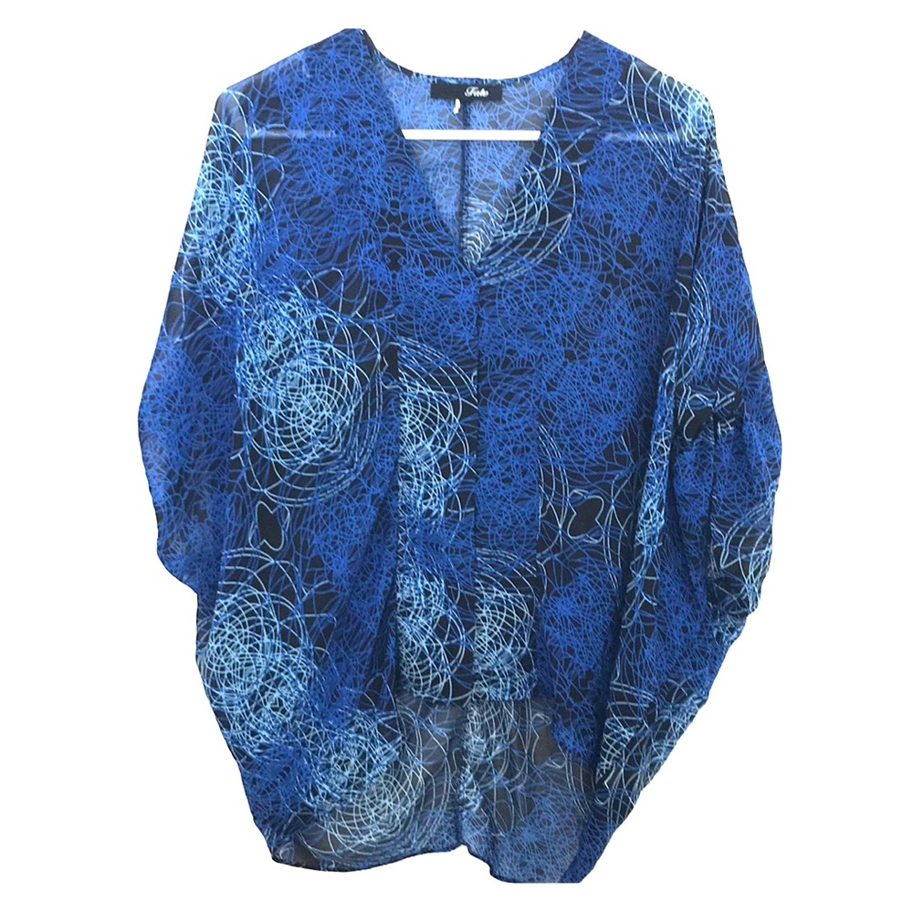 Flowy, sheer top from boutique